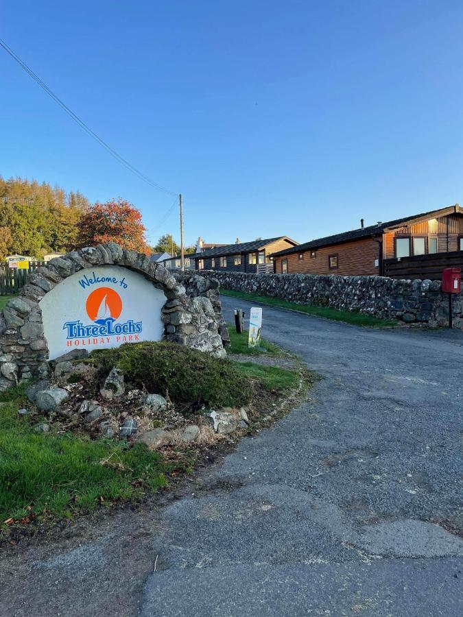 Caravan Rabbit House No 81 At Three Lochs Holiday Park Newton Stewart Buitenkant foto