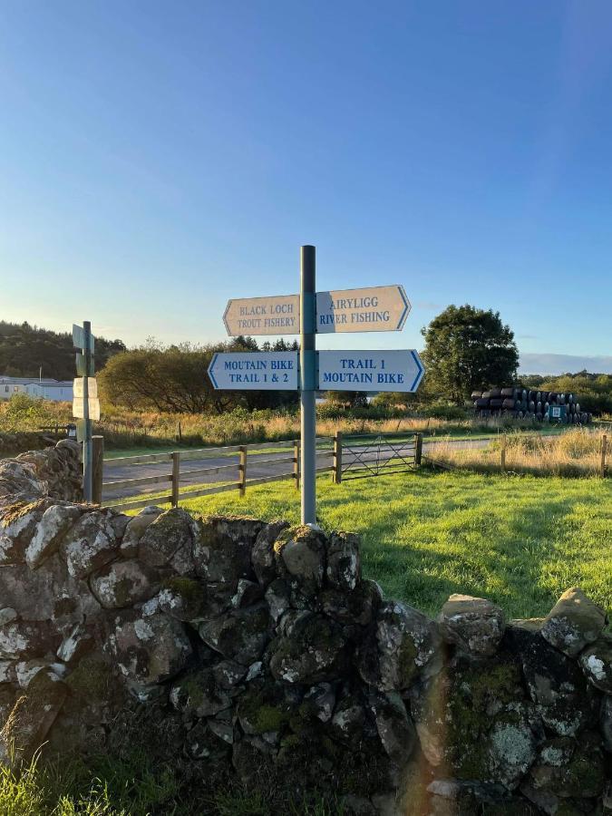 Caravan Rabbit House No 81 At Three Lochs Holiday Park Newton Stewart Buitenkant foto