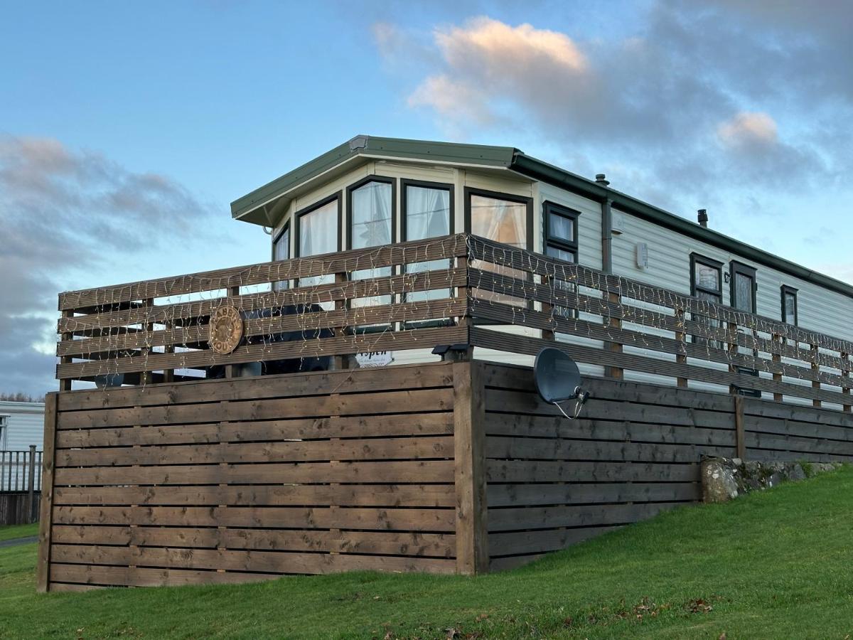 Caravan Rabbit House No 81 At Three Lochs Holiday Park Newton Stewart Buitenkant foto