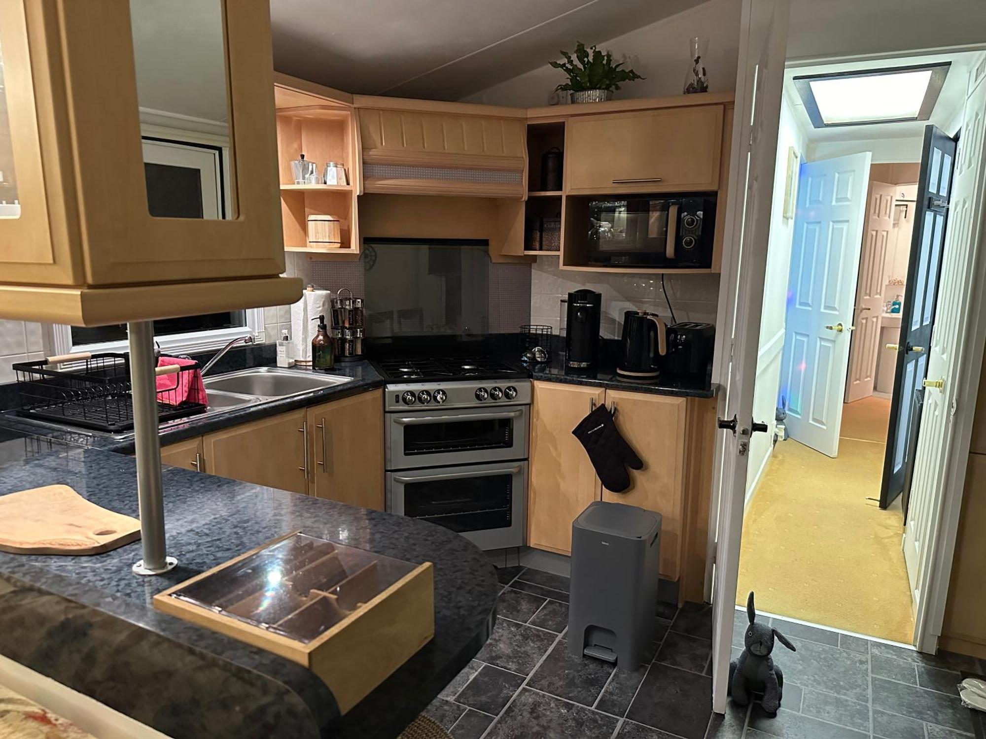 Caravan Rabbit House No 81 At Three Lochs Holiday Park Newton Stewart Buitenkant foto