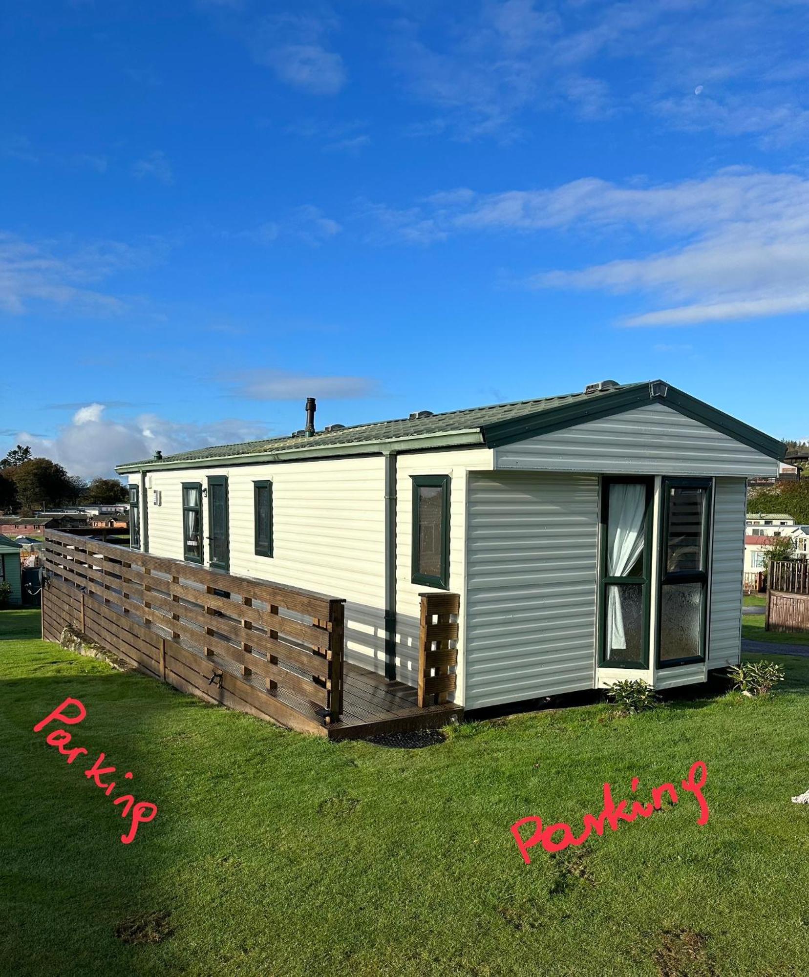 Caravan Rabbit House No 81 At Three Lochs Holiday Park Newton Stewart Buitenkant foto
